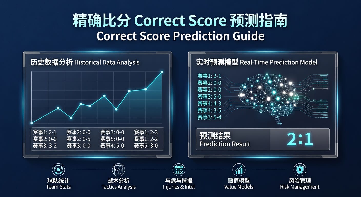 精确比分 correct score：2026年赛前研判与比分区间思路