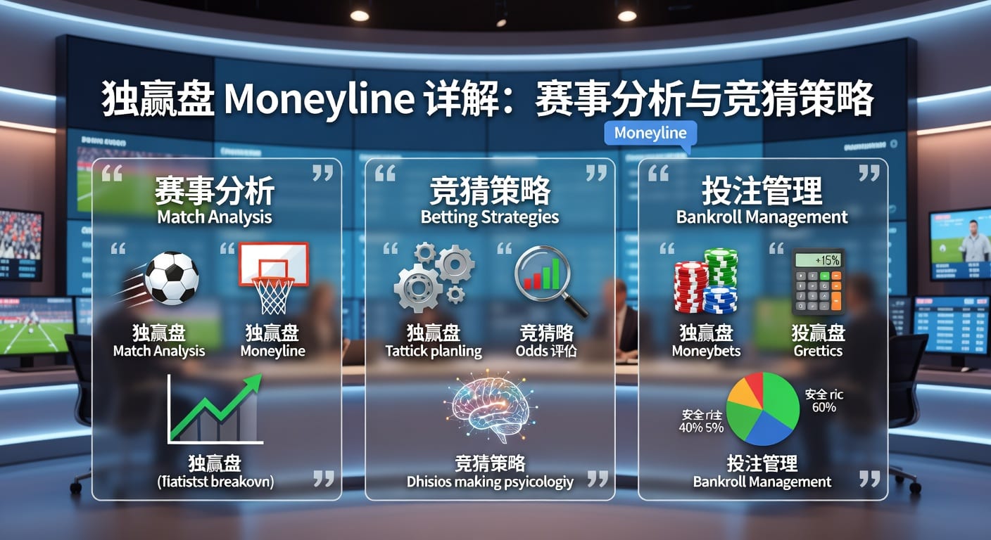 独赢盘 moneyline：2026年投注技巧与赔率逻辑