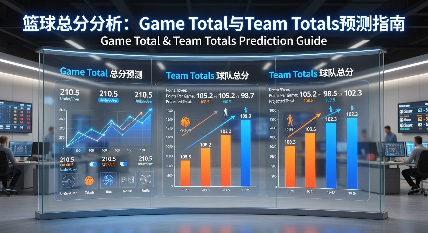 篮球总分 game total team totals 实战分析