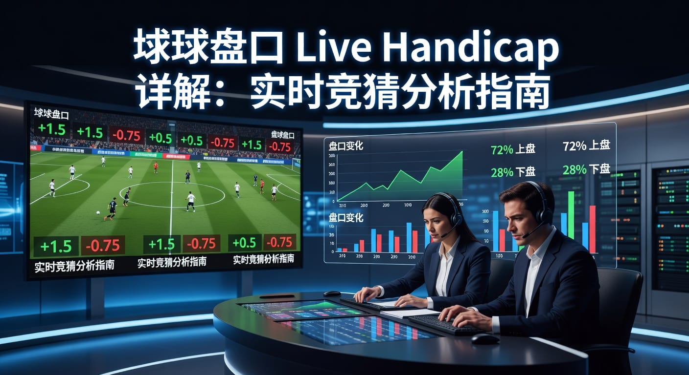 滚球盘口 live handicap 实时解读与判断要点
