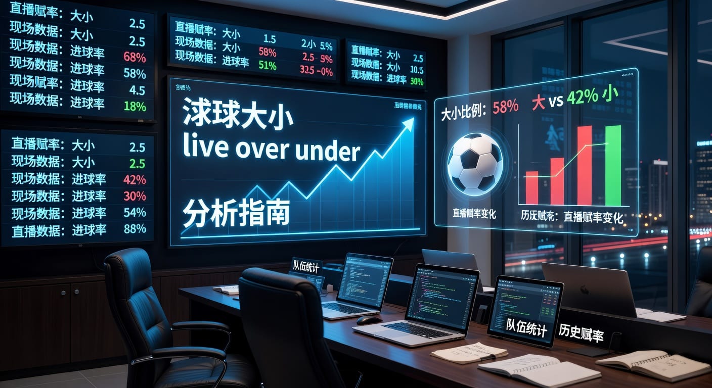 滚球大小 live over under：实时判断与投注技巧