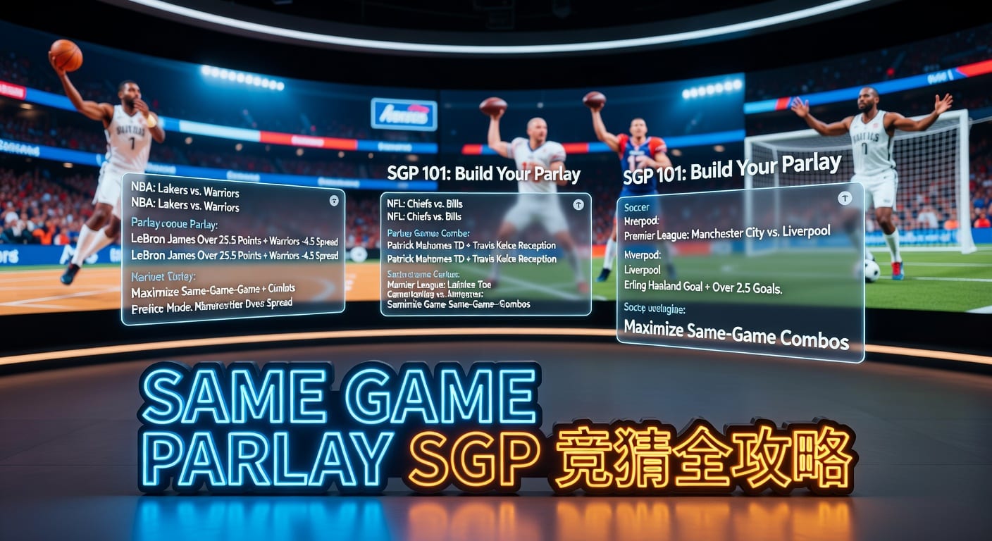same game parlay SGP 入门实战指南